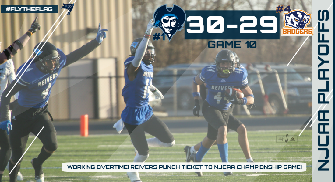 Working Overtime!  Reivers Survive Snow to Advance to NJCAA Championship Game!