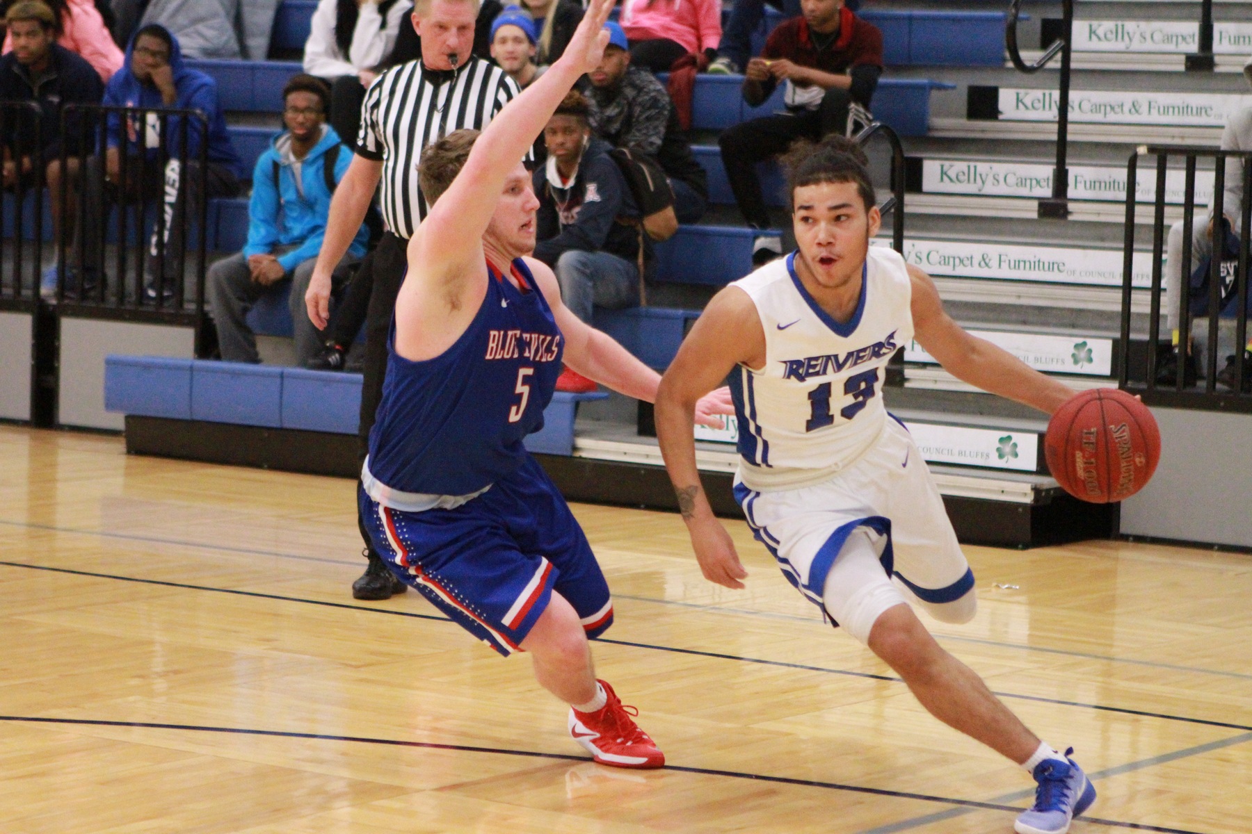 Iowa Western's Pat Dembley and his teammates opened up the 2017-18 season with a 111-85 victory at Kanesville Arena against the visiting Concordia University (NE) JV.