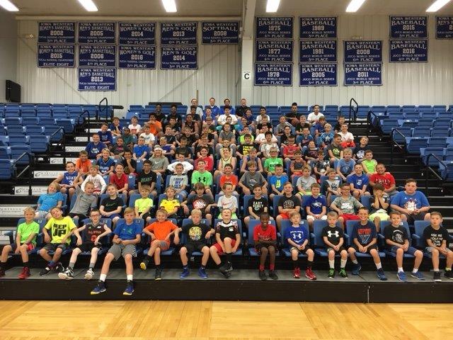 The 2019 Iowa Western Boys' Basketball Camp will be this upcoming June 24th - June 27th in Reiver Arena for boys entering grades 4-8.