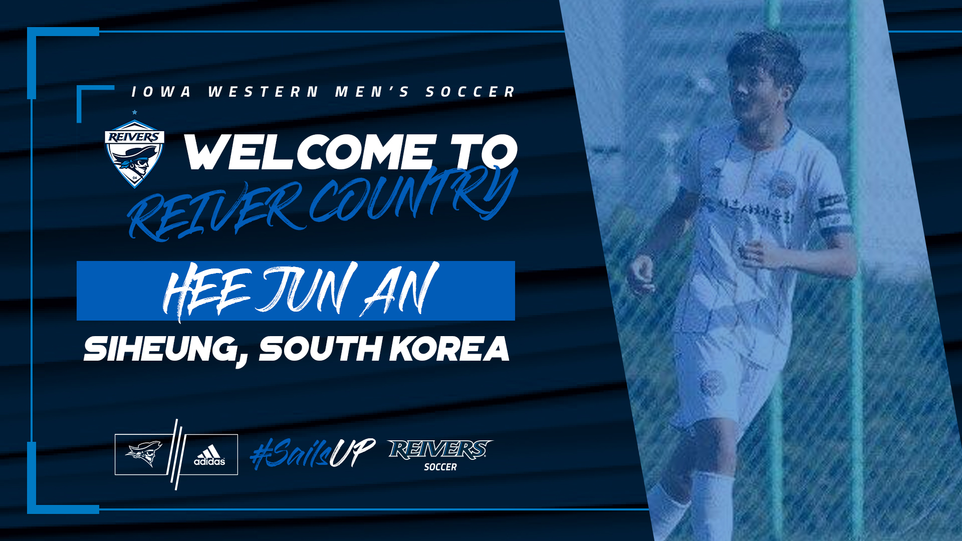 Reiver men's soccer adds Hee Jun An to roster for 2019