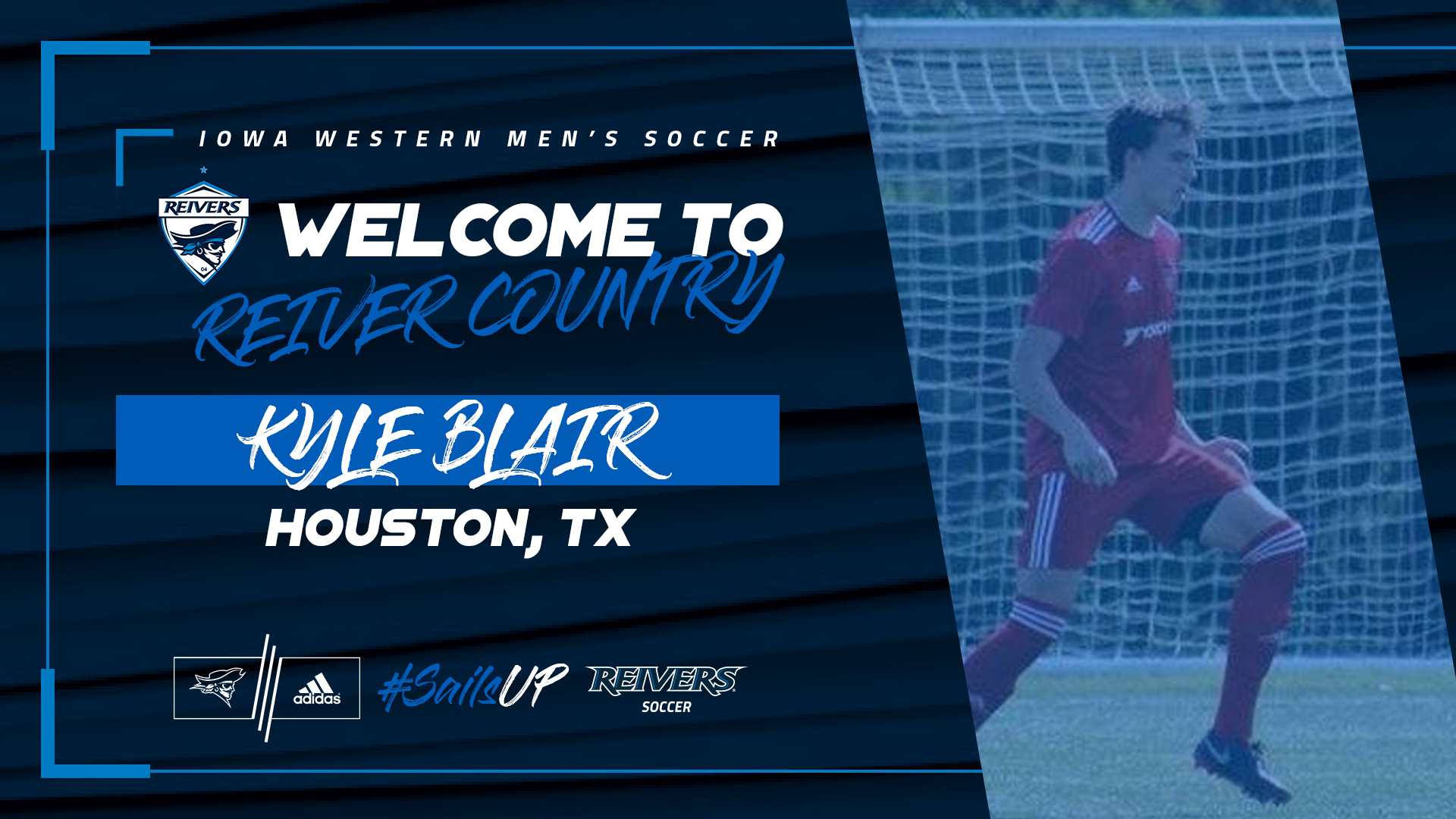 Kyle Blair to join Reiver men's soccer in fall