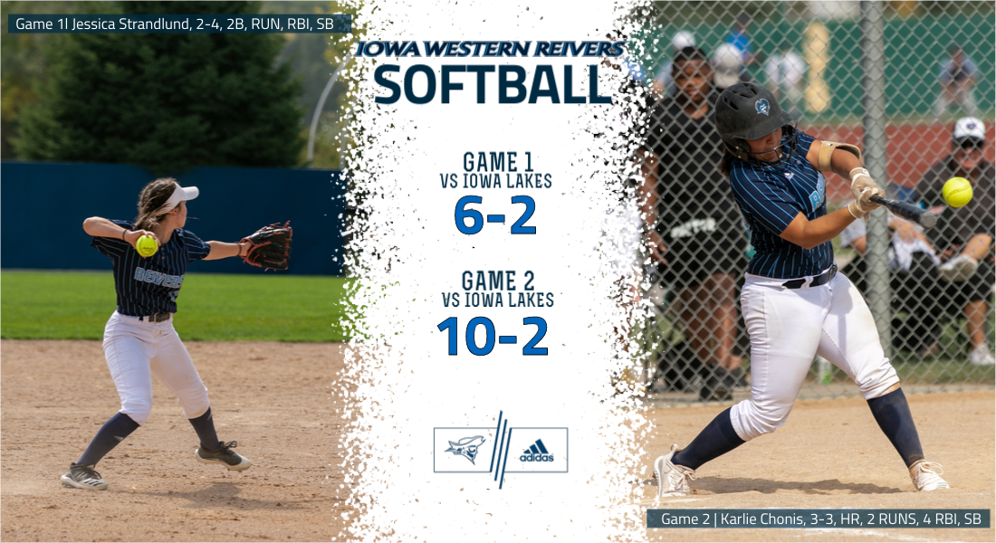 Reivers Jump Ahead of Weather, Sweep Lakers at Home