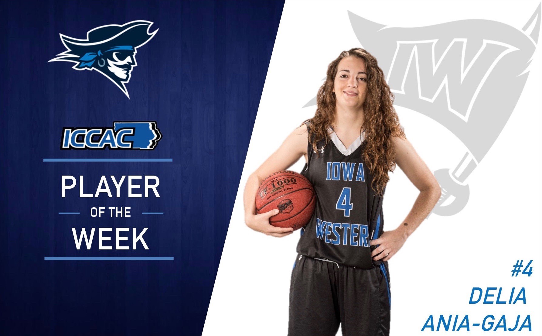 Delia Ania-Gaja Named the ICCAC Player of the Week