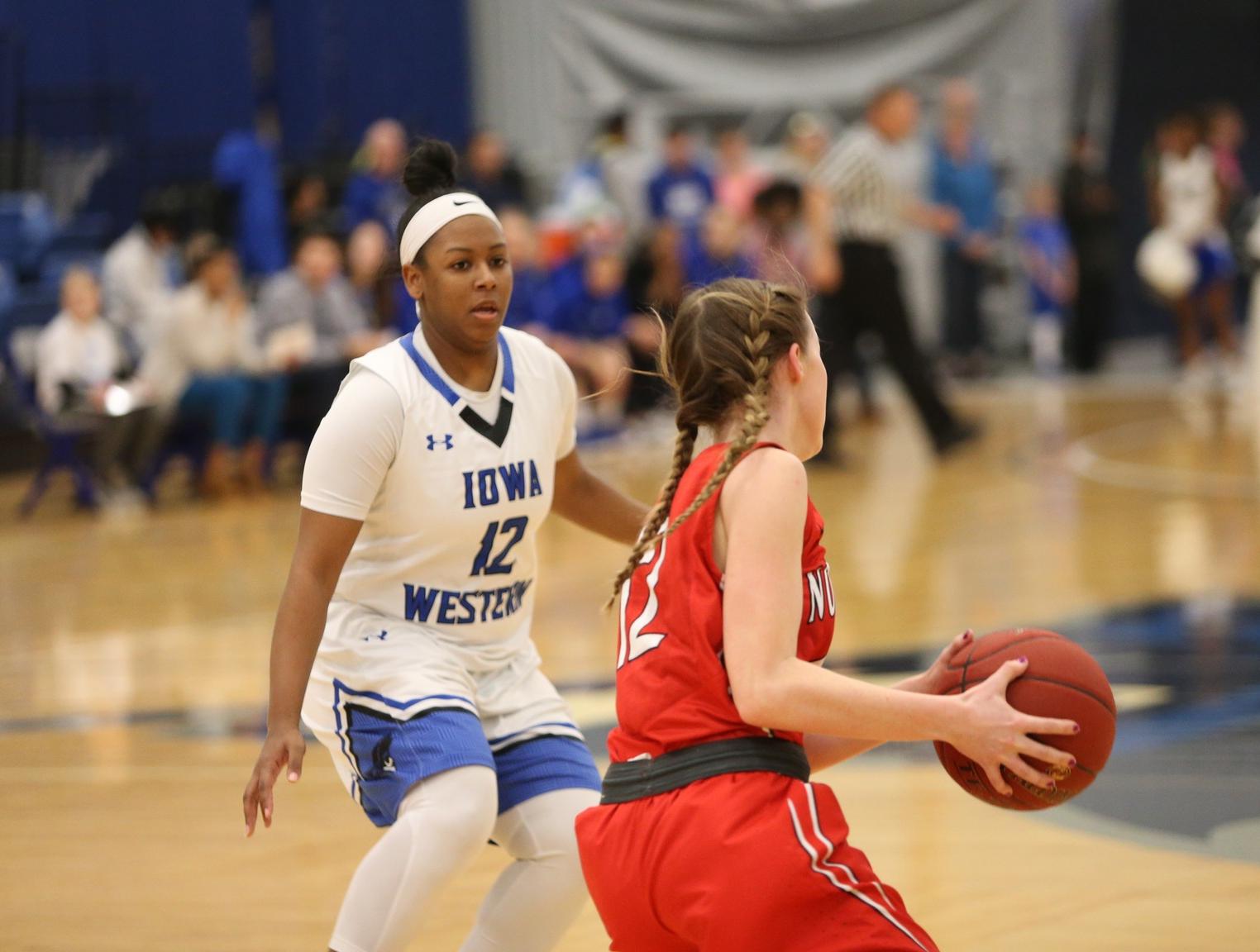 Sophomore guard Azaria Floyd lead the Reivers in scoring with 15 points in the Region XI Championship.
