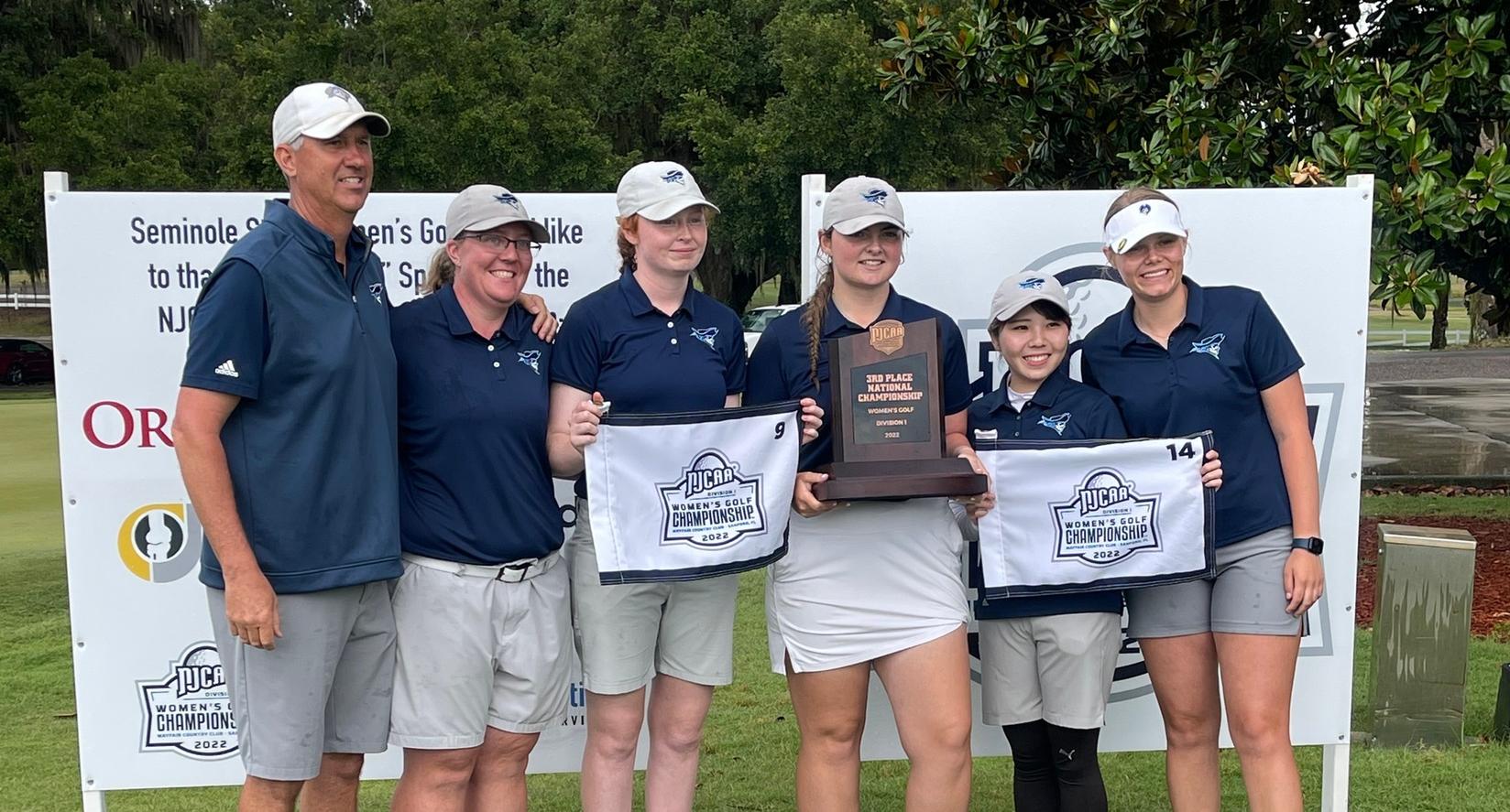 Reiver Women's Golf Claims 3rd Place at the National Championships