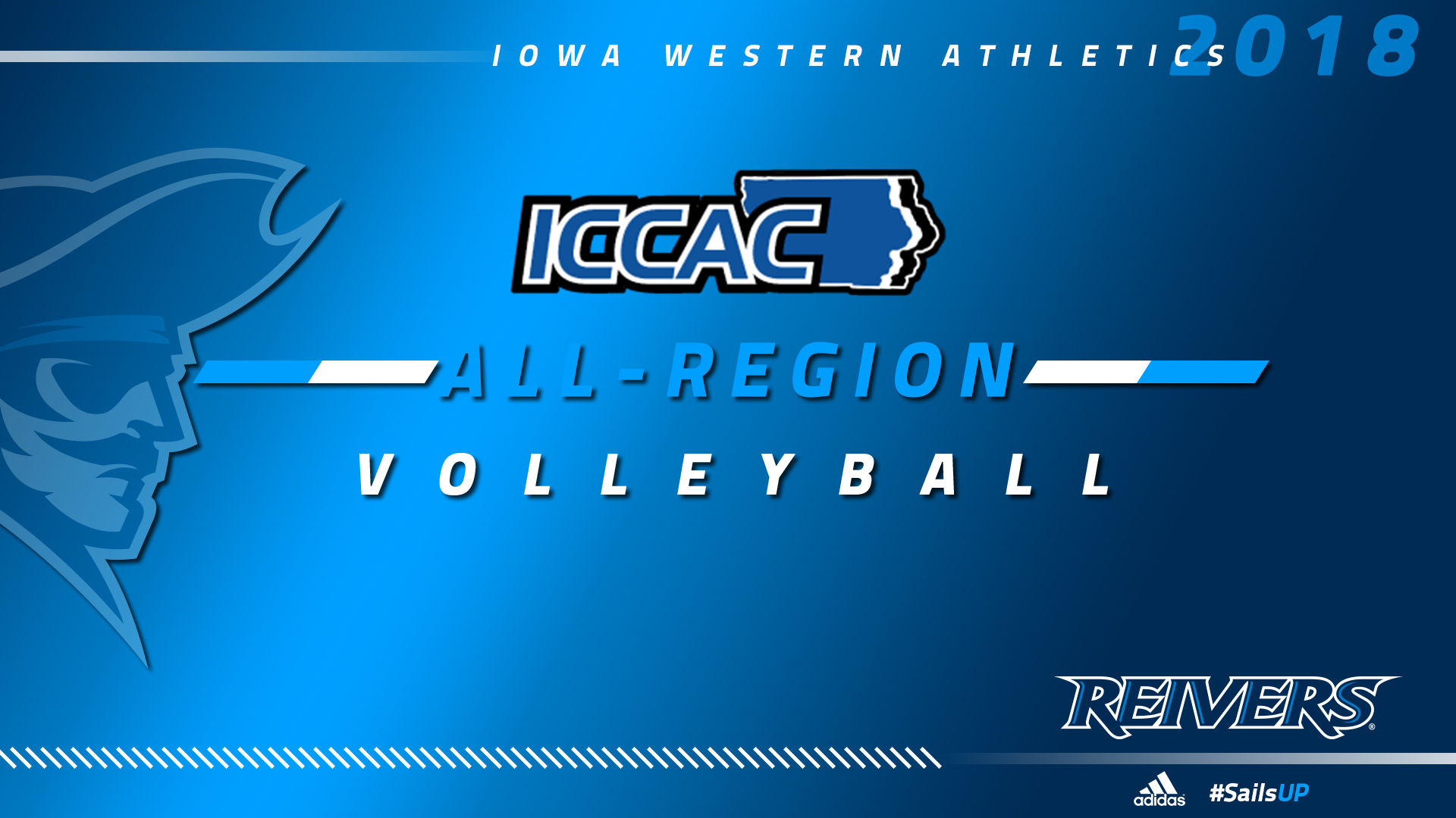 4 Reivers named ICCAC D1 All-Region Team, also snag Coach & Player of the Year honors.