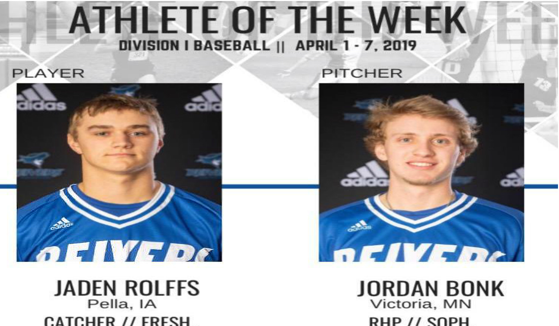 Reivers Sweep Conference Players of the Week