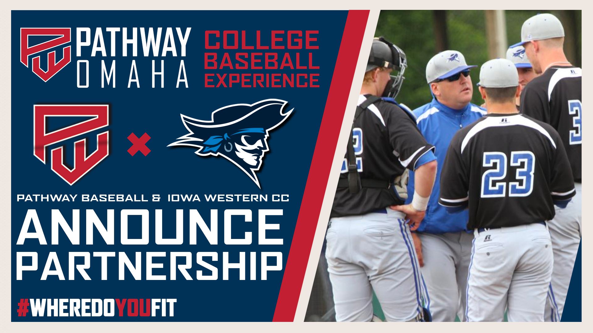 Reivers Partner with Triple Crown and Pathway Baseball to Create Pathway Omaha