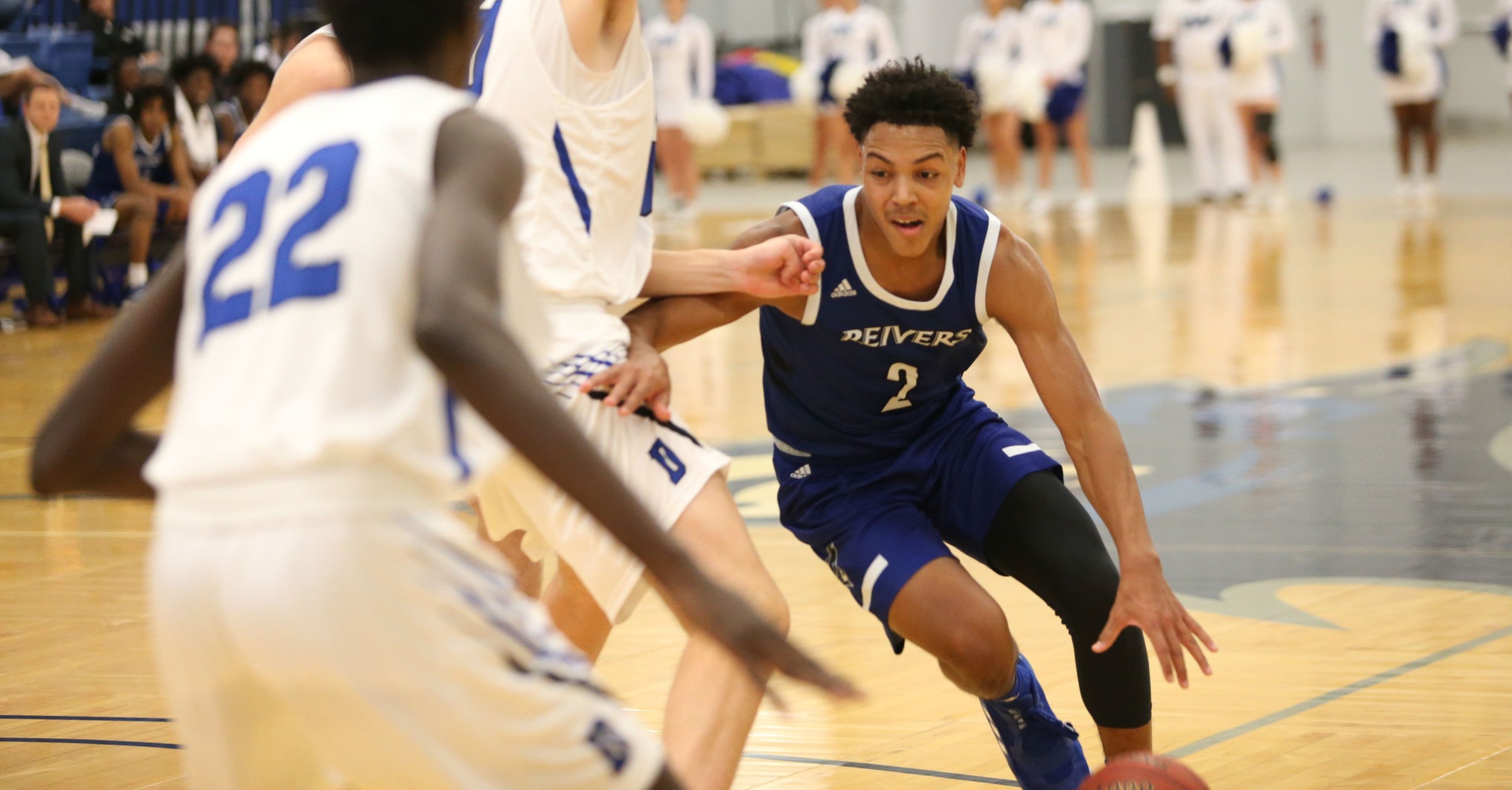Jo Strong and his Reiver teammates were not quite able to win their second game over an NJCAA Top Ten team in a week, as they fell to Hutchinson Saturday (11/16) afternoon.