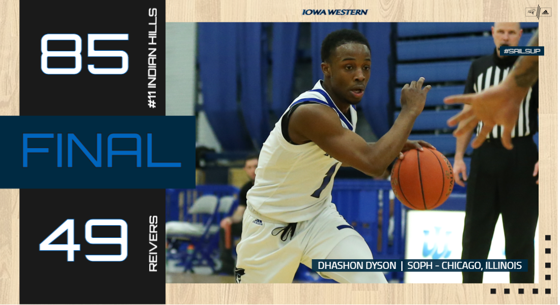 Reivers Upended by Indian Hills at Home