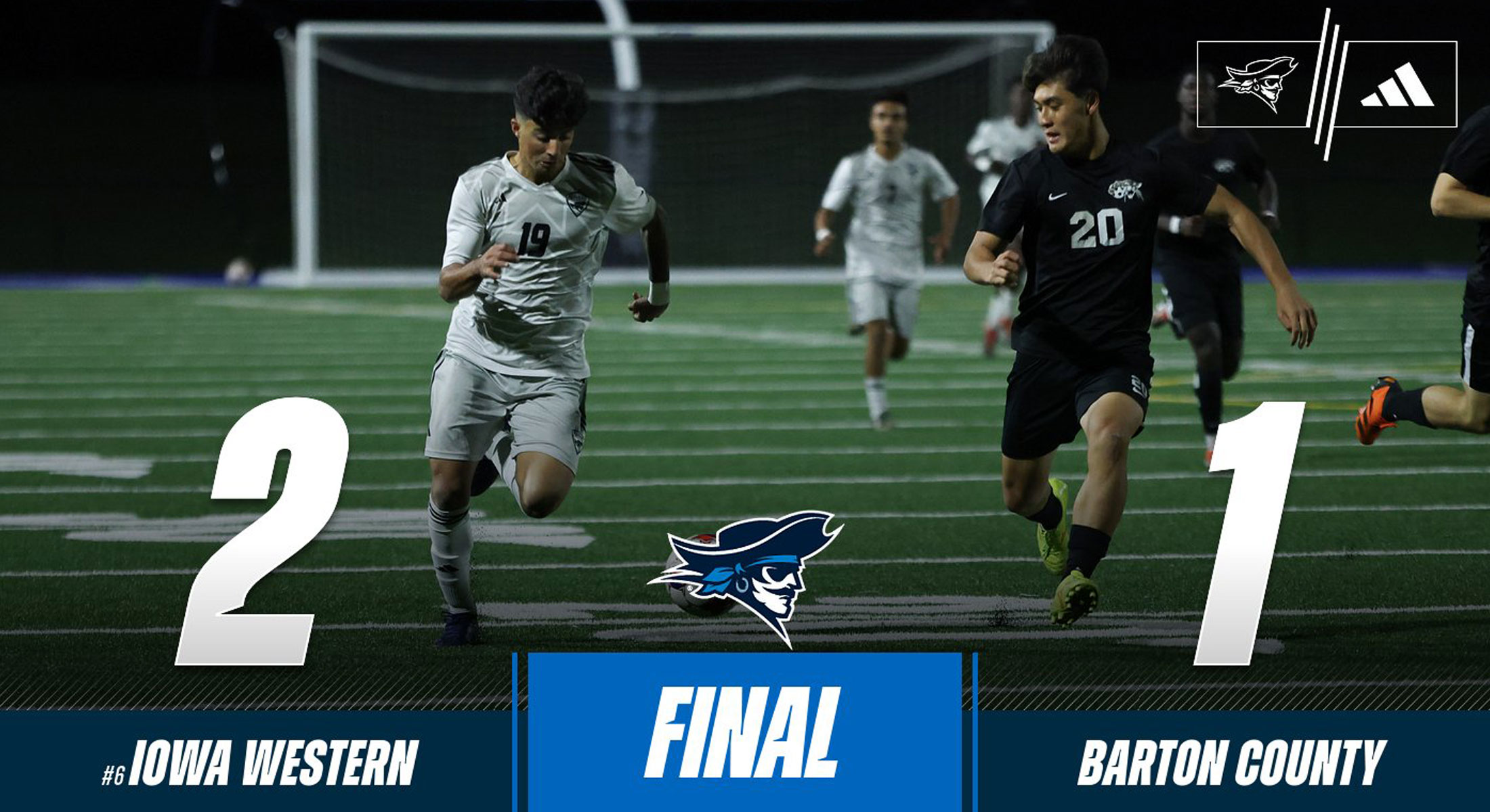 Late Penalty Lifts Iowa Western over Barton