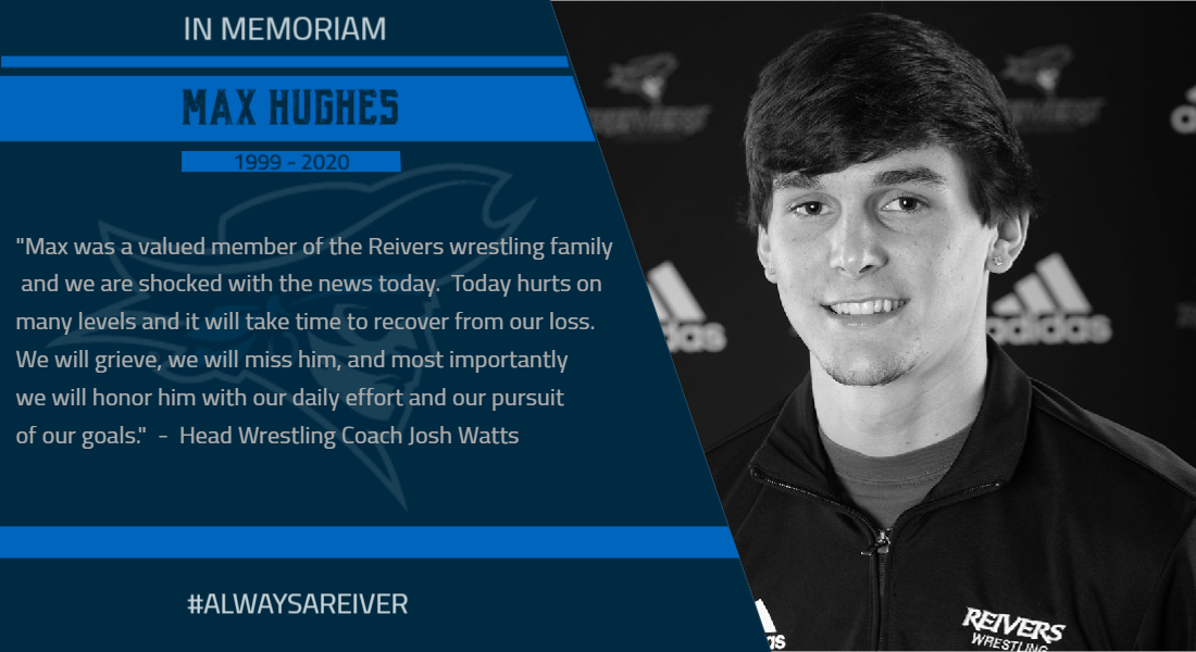 Reivers Mourn Loss of Wrestler Max Hughes