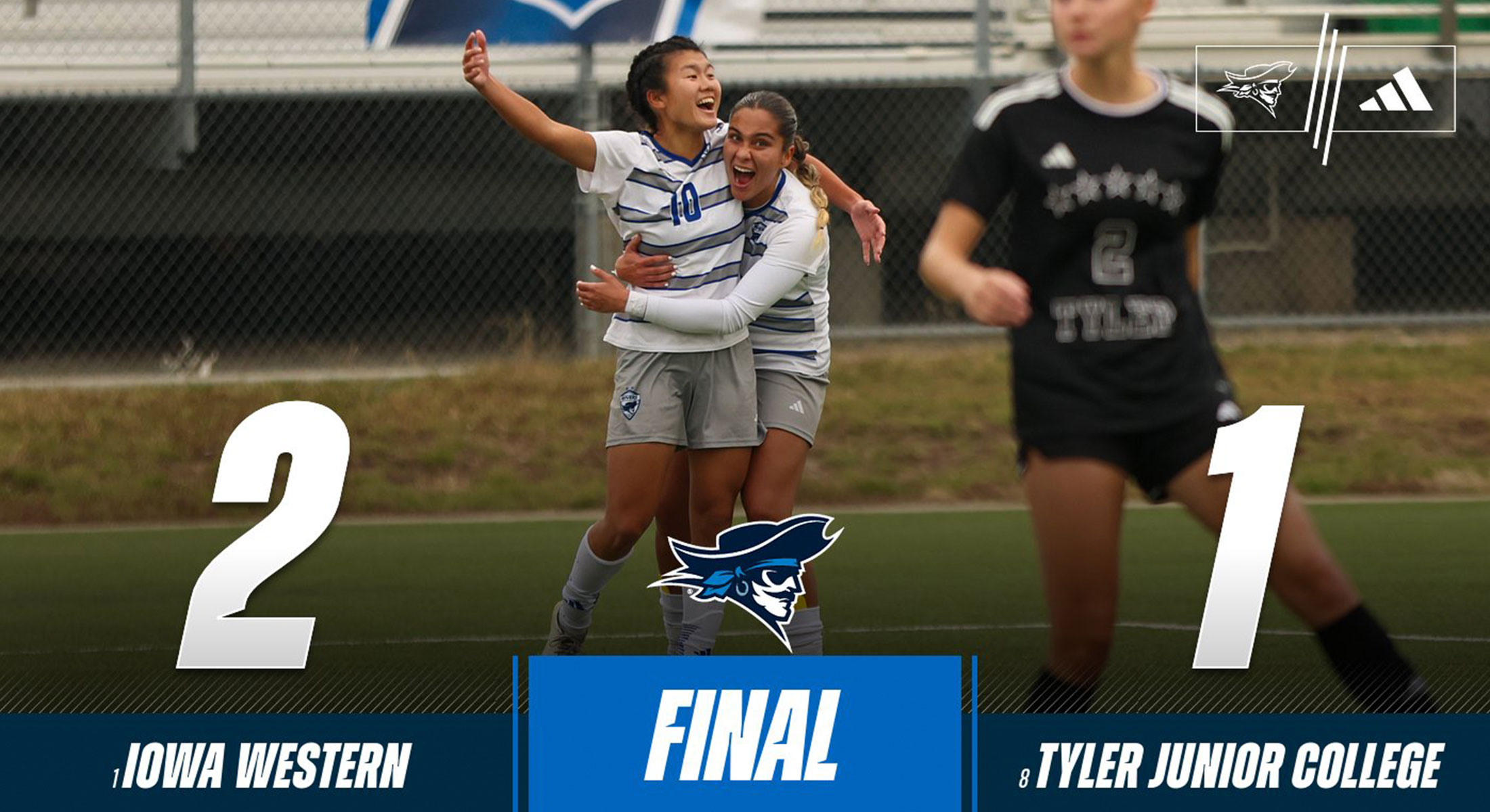 Hayashi's Brace Sends Iowa Western Past Tyler JC