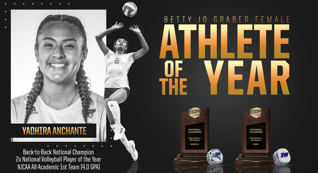 Anchante Named Betty Jo Graber Female Student-Athlete of the Year
