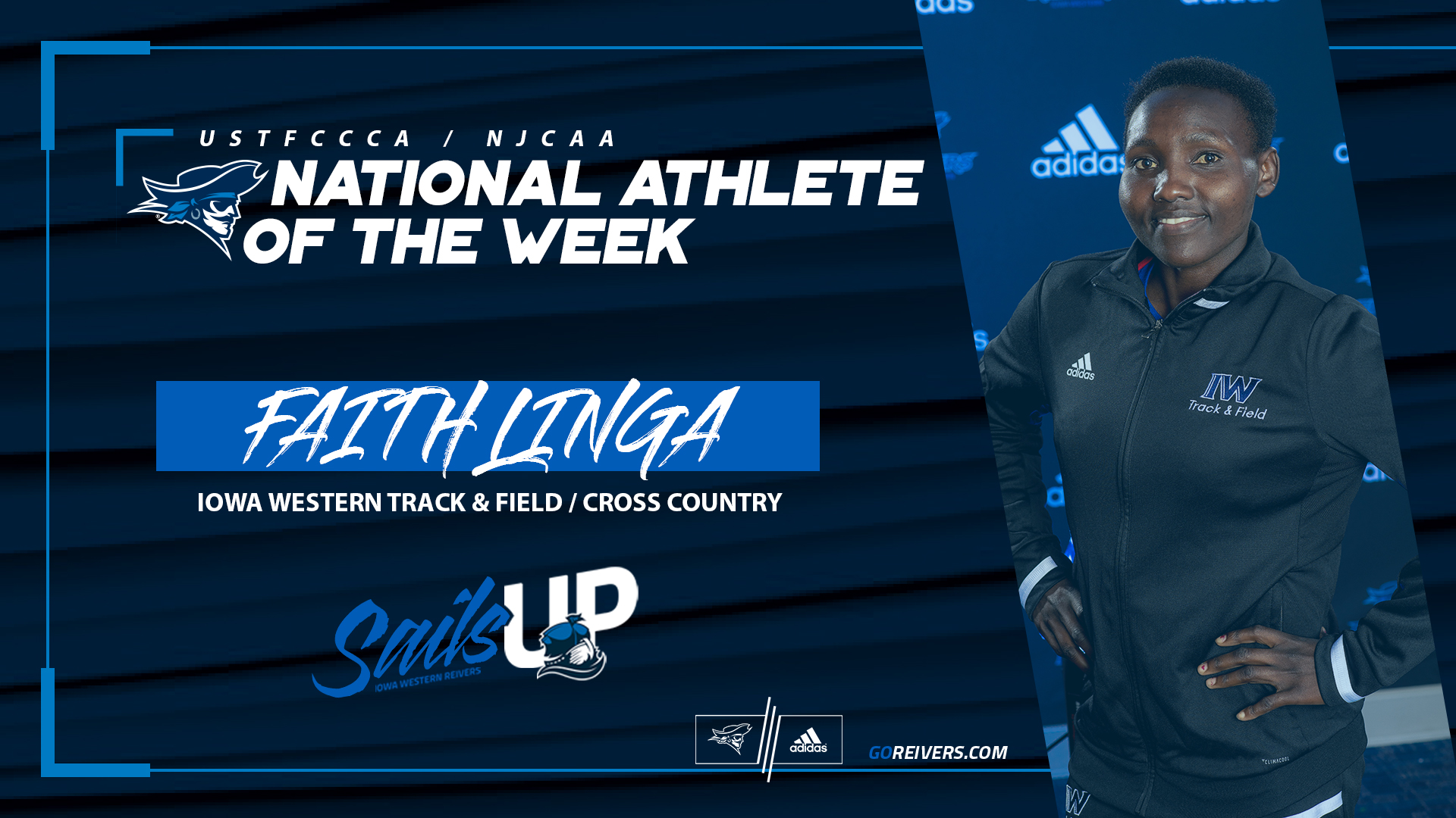 Faith Linga Named USTFCCCA Athlete of the Week