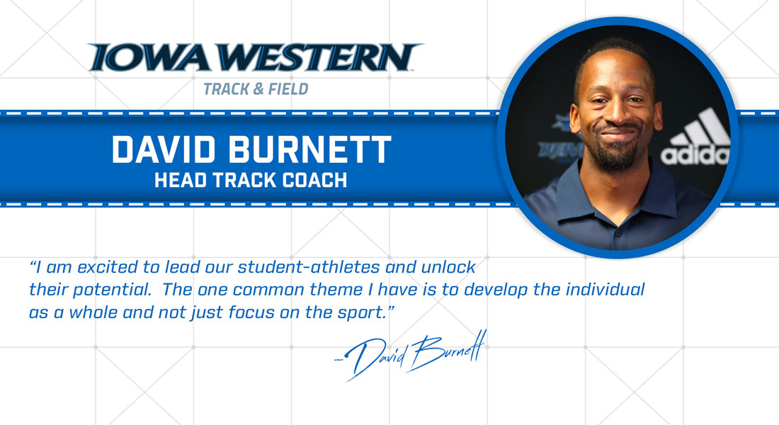 David Burnett Hired as Head Track & Field Coach